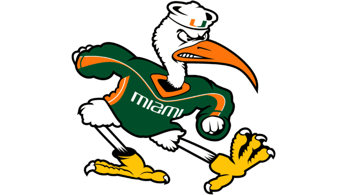Miami Hurricanes Mascot Logo