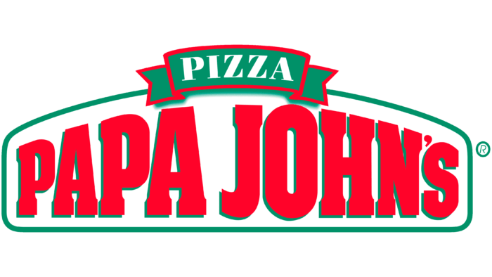 Papa John's Pizza Logo 1995