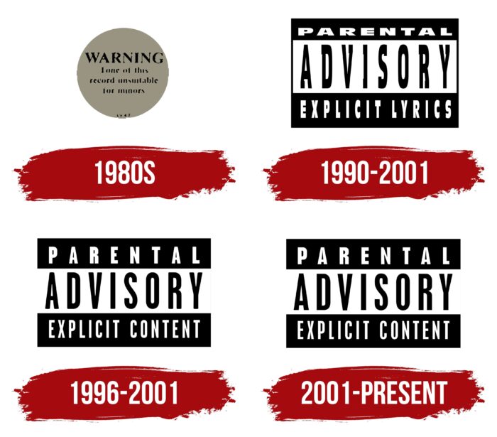 Parental Advisory Logo History