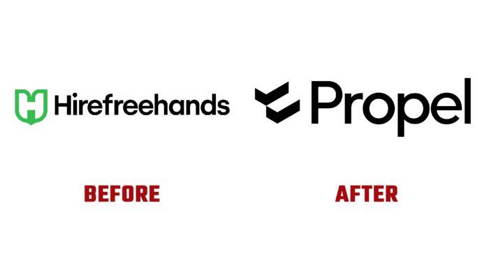 Propel Before and After Logo (History)