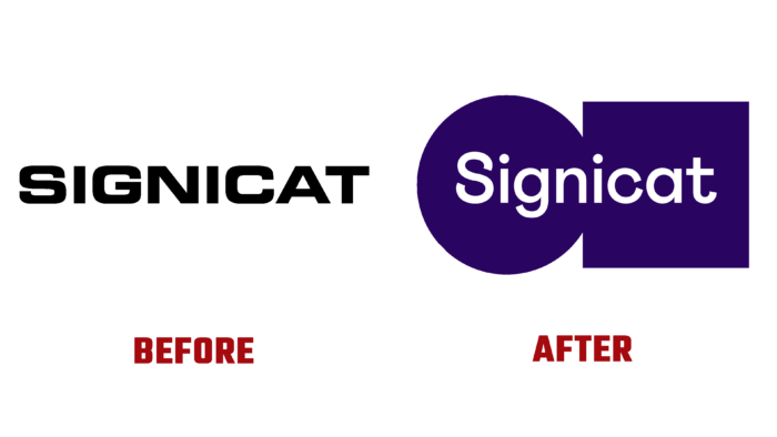 Signicat Before and After Logo (History)