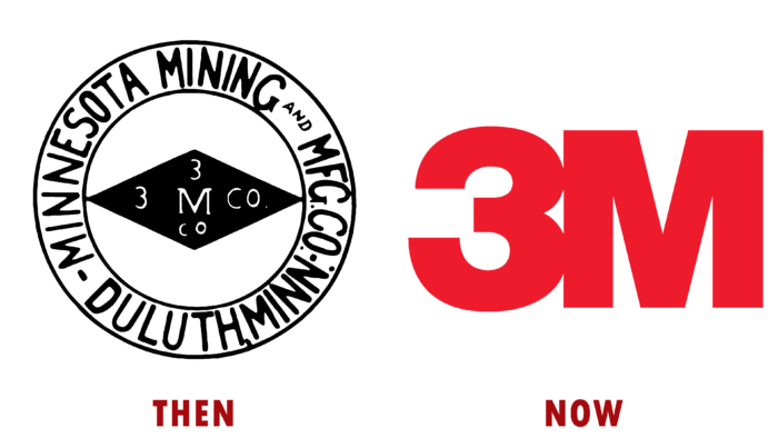 3M Logo (then and now)