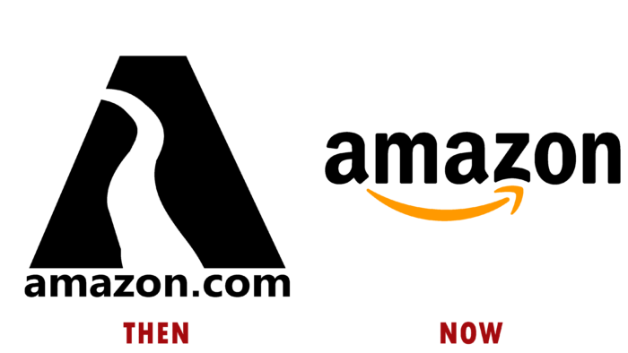 Amazon Logo (then and now)