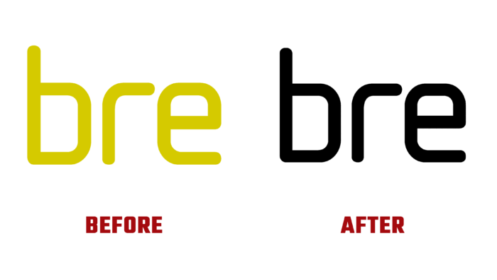 BRE Group Before and After Logo (History)