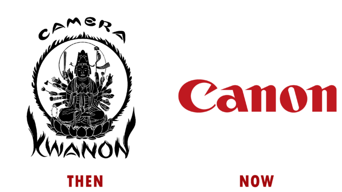 Canon Logo (then and now)