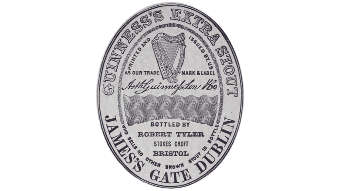 Guinness Logo 1862