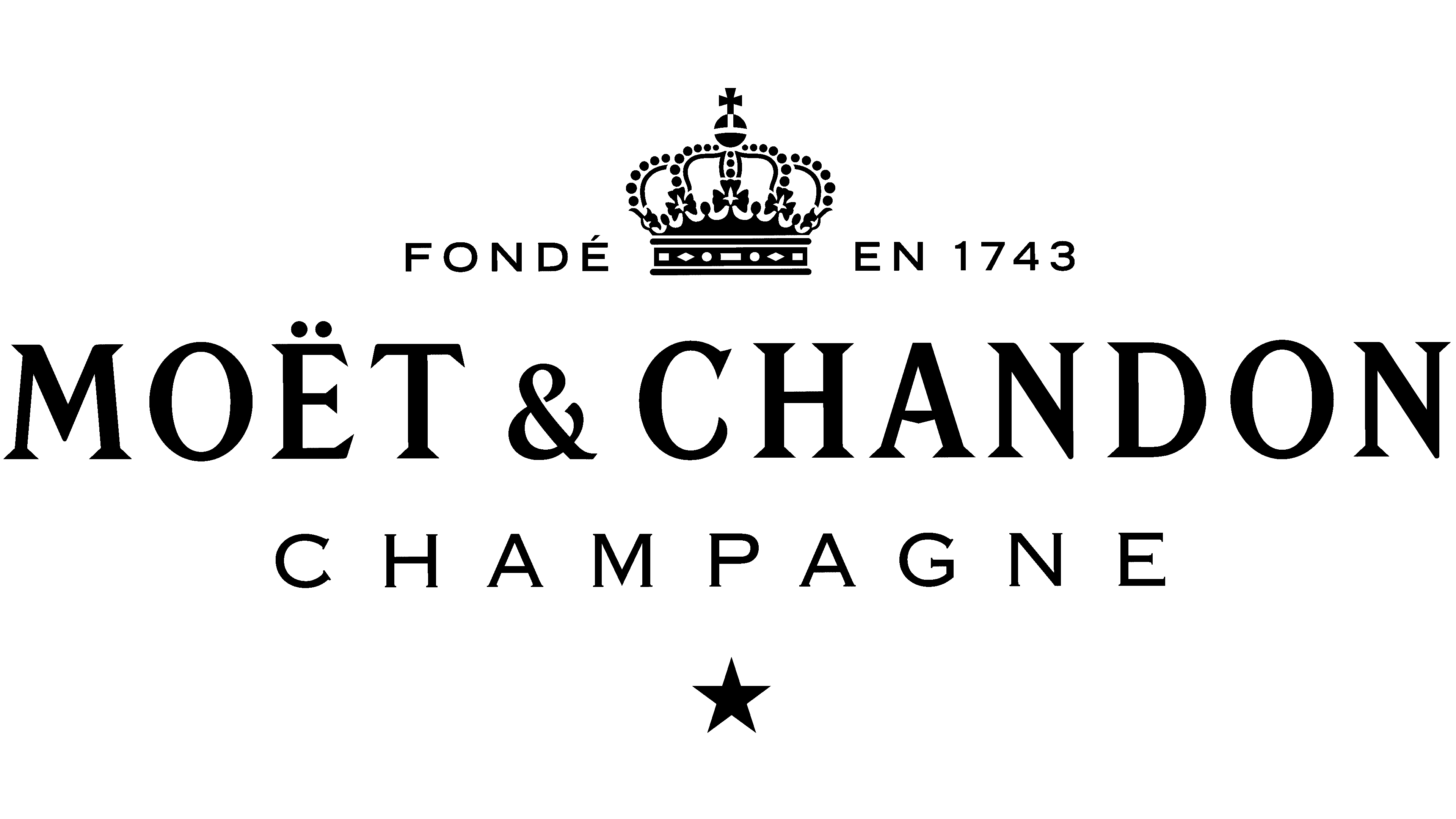 Moet & Chandon Logo - Logo Moet Png Blanco - 740x372 PNG Download