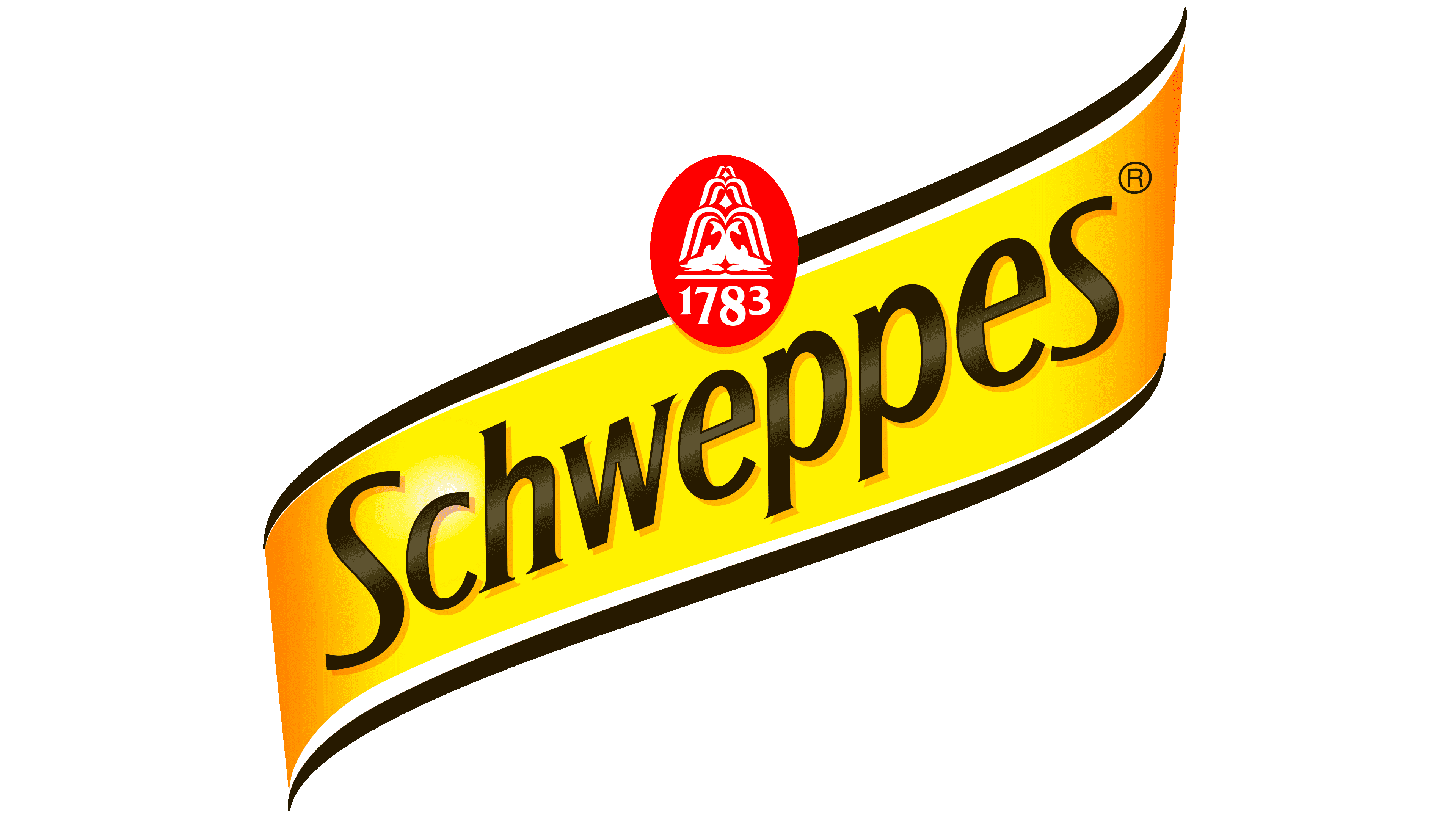 schweppes logo history