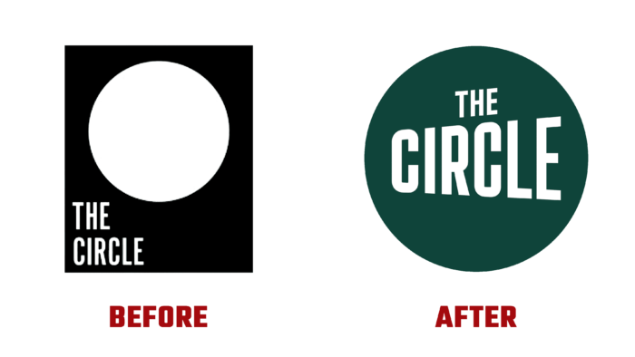 The Circle Before and After Logo (History)