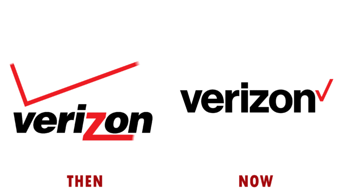 Verizon Logo (then and now)