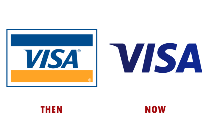 Visa Logo (then and now)
