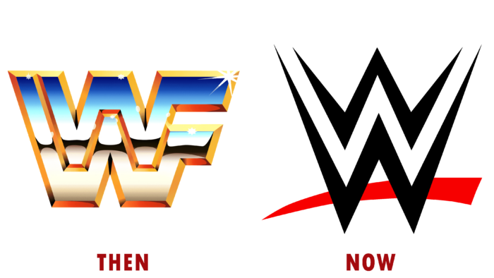 WWF E Logo (then and now)