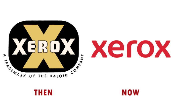 Xerox Logo (then and now)