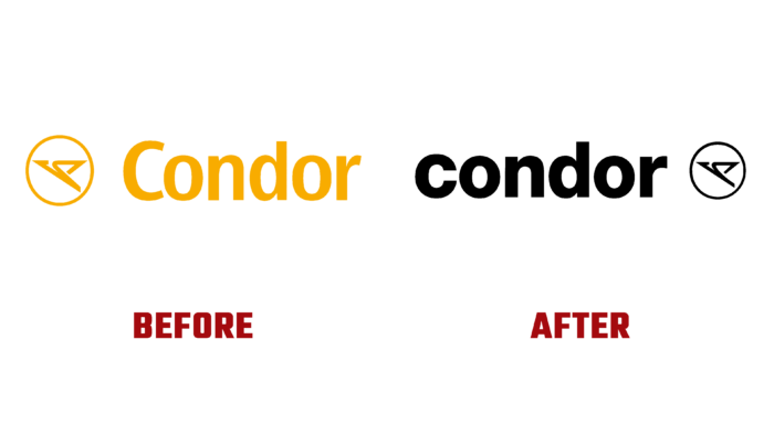 Condor Before and After Logo (History)