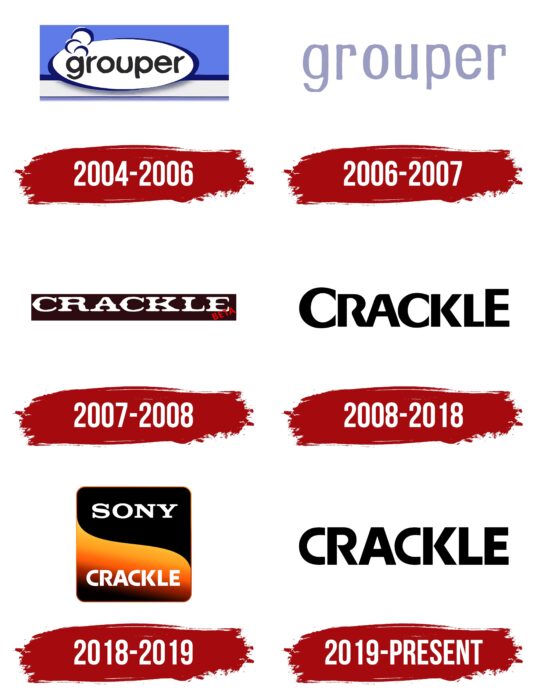 Crackle Logo History