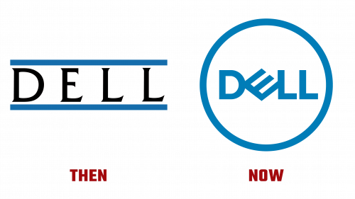 Dell Logo then and now