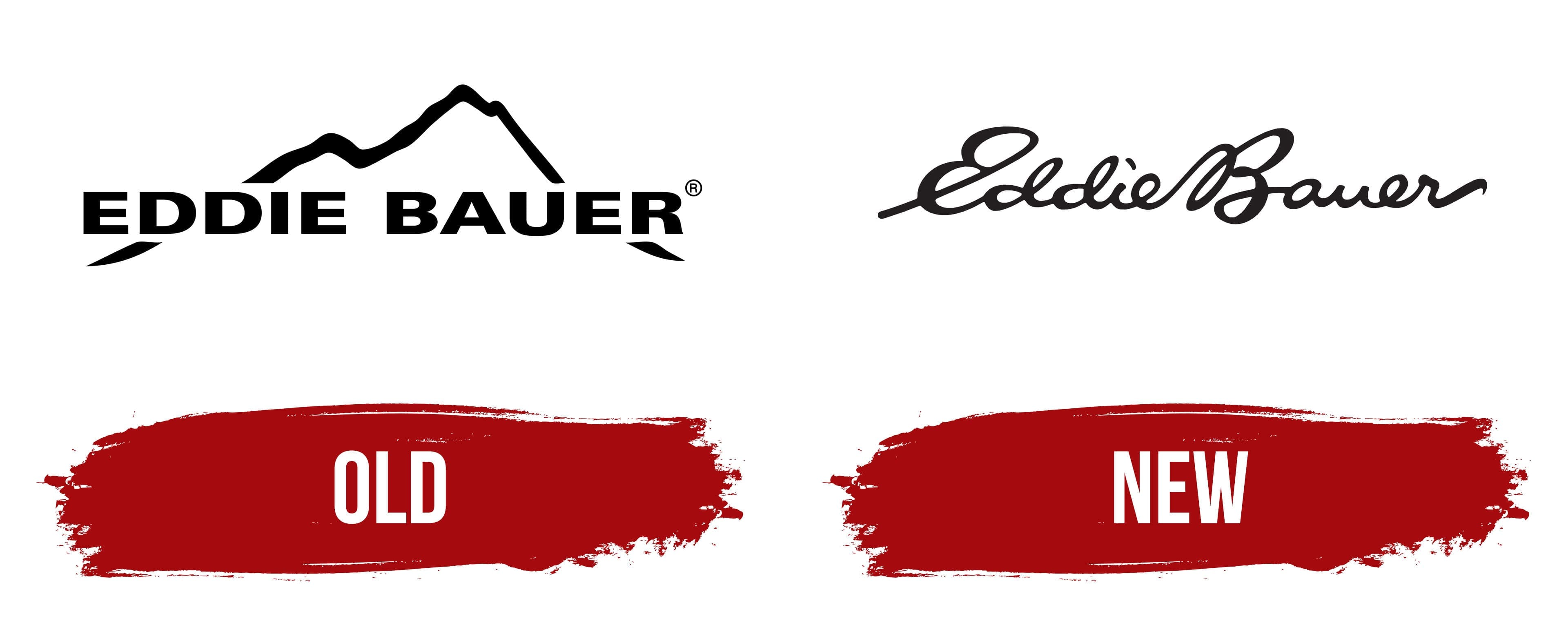 Clothing brand Eddie Bauer modernizes its identity with new symbol