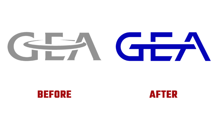GEA Before and After Logo (History)