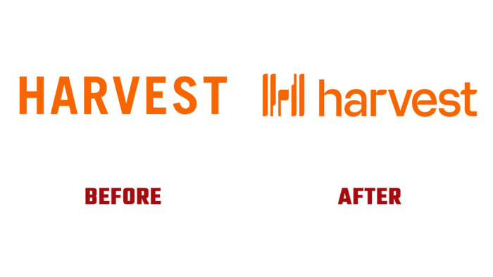 Harvest Before and After Logo (History)