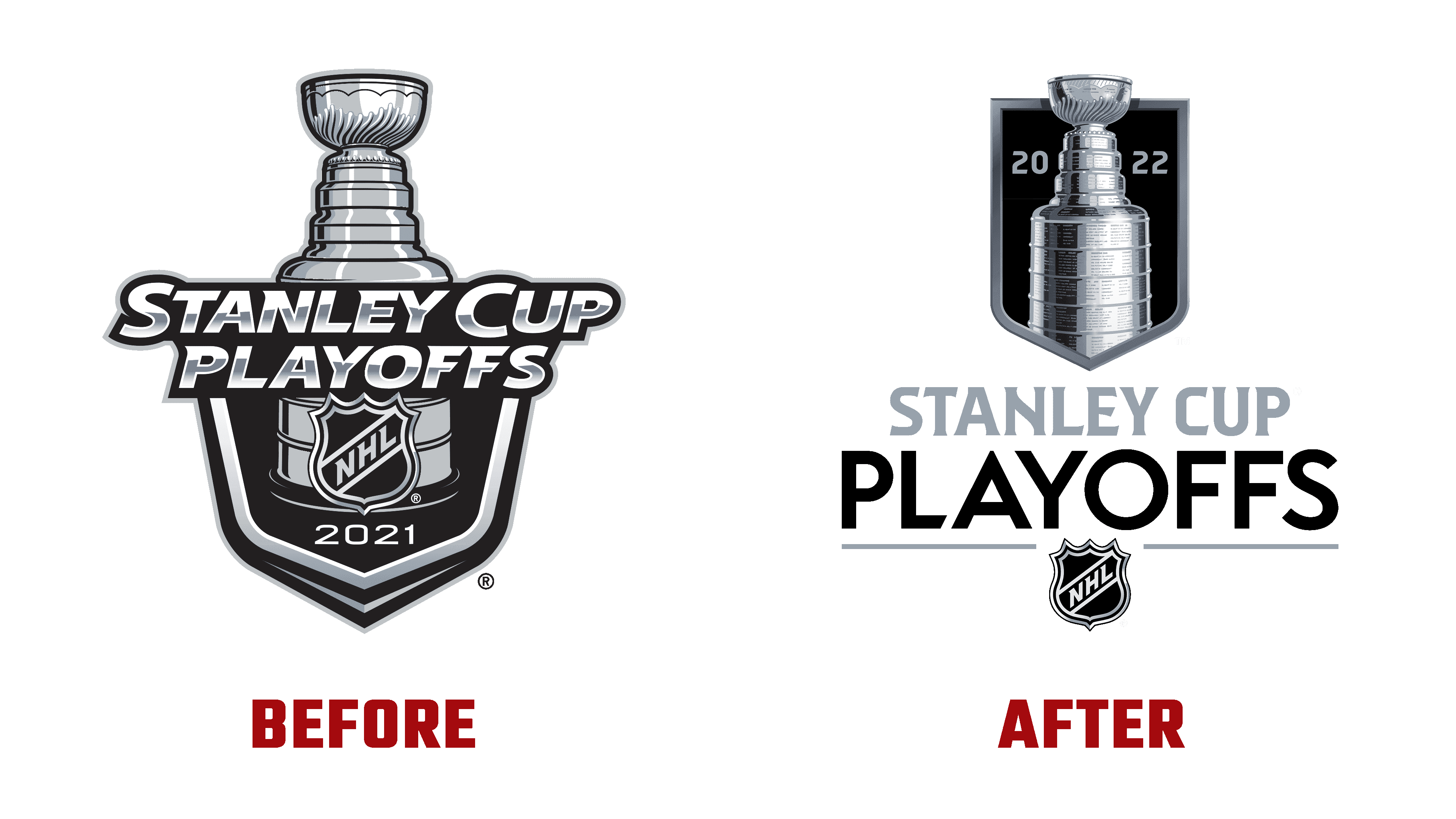 Stanley Cup Playoffs have a new logo system