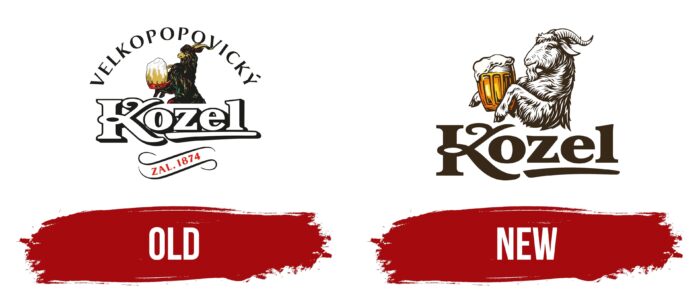Velkopopovicky Kozel Logo History