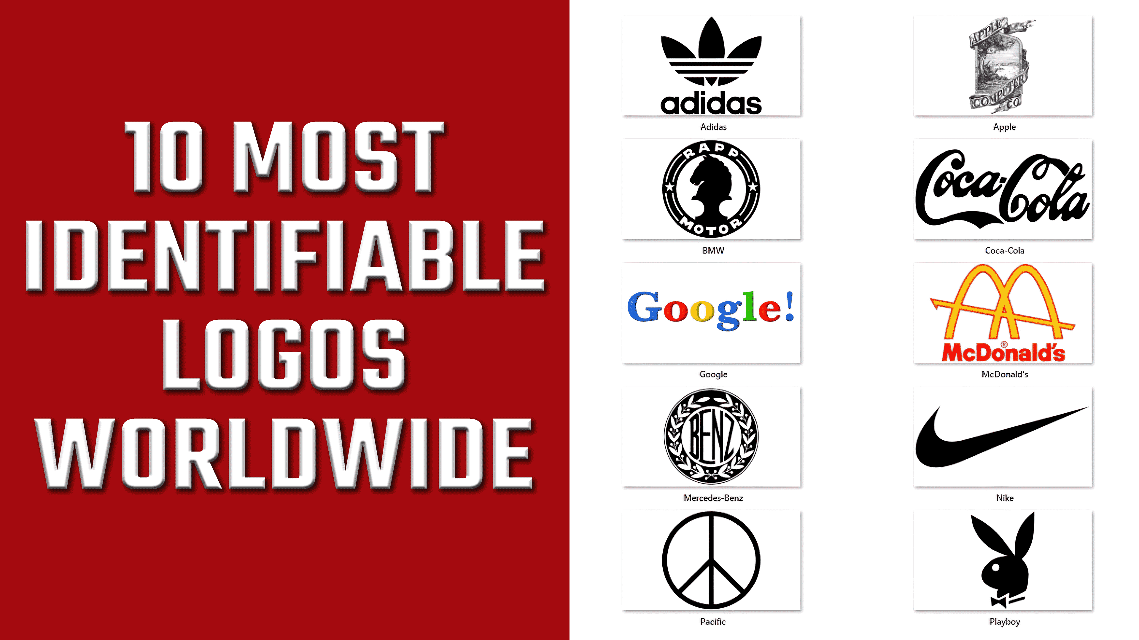 TOP 10 Best Logos Of All Time | chefrito.com