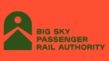 Big Sky Passenger Rail Authority New Logo