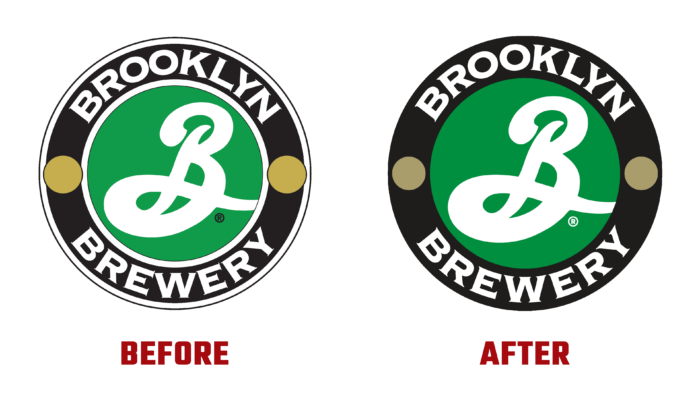 Brooklyn Brewery Before and After Logo (History)