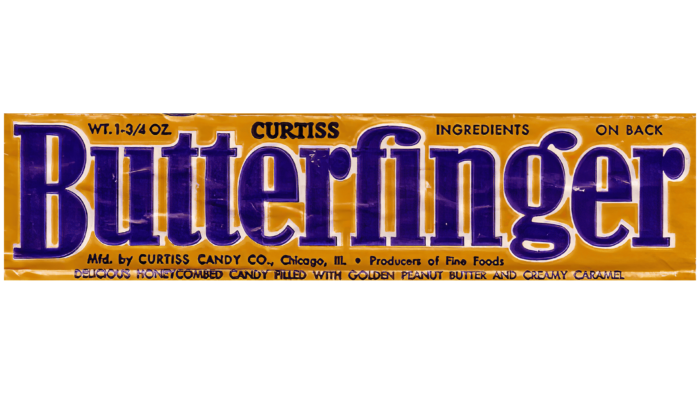 Butterfinger Logo 1952