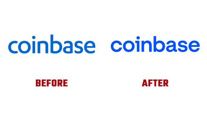 Coinbase Before and After Logo (History)