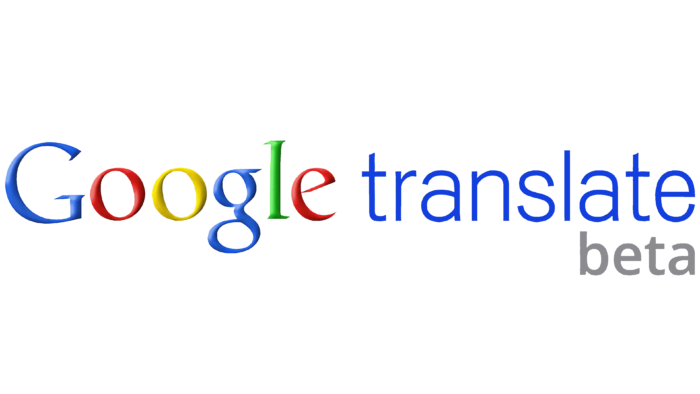 Google Translate Beta Logo 2009