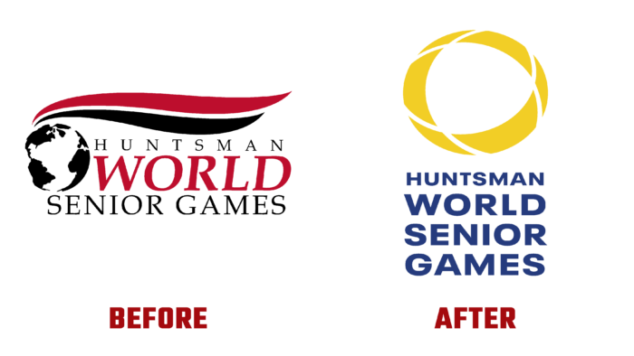 Huntsman World Senior Games Before and After Logo (History)