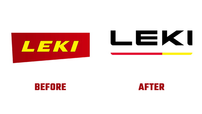 LEKI Before and After Logo (History)