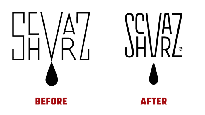 Schvarz Kaffee Before and After Logo (History)