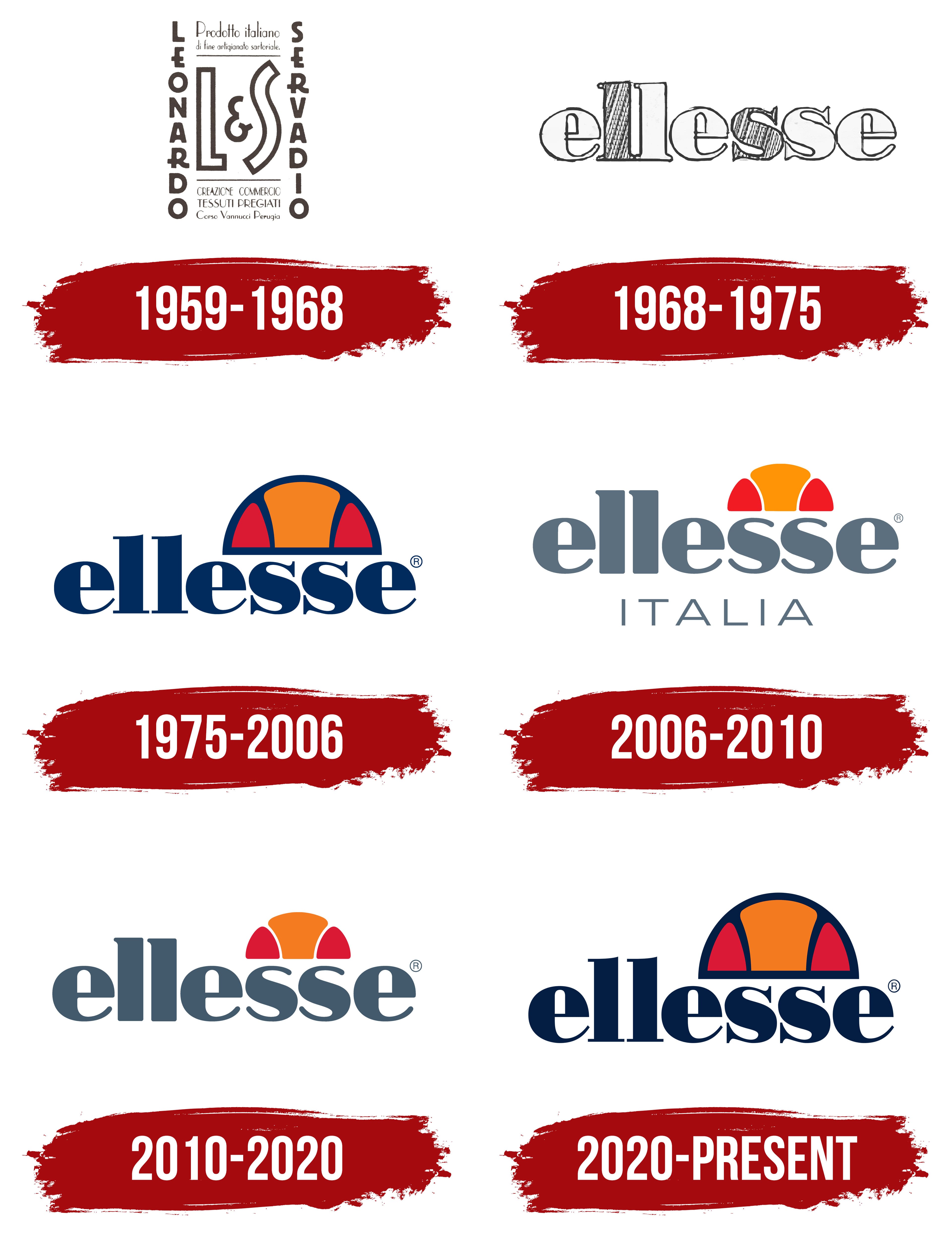 Ellesse Brand Logo Symbol Black Design Clothes Fashion Vector