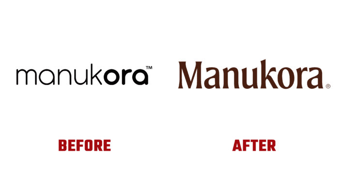 Manukora Before and After Logo (History)