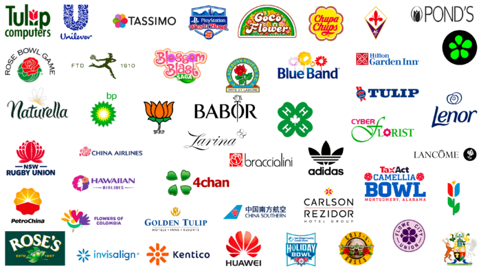 Most Famous Logos with a Flower