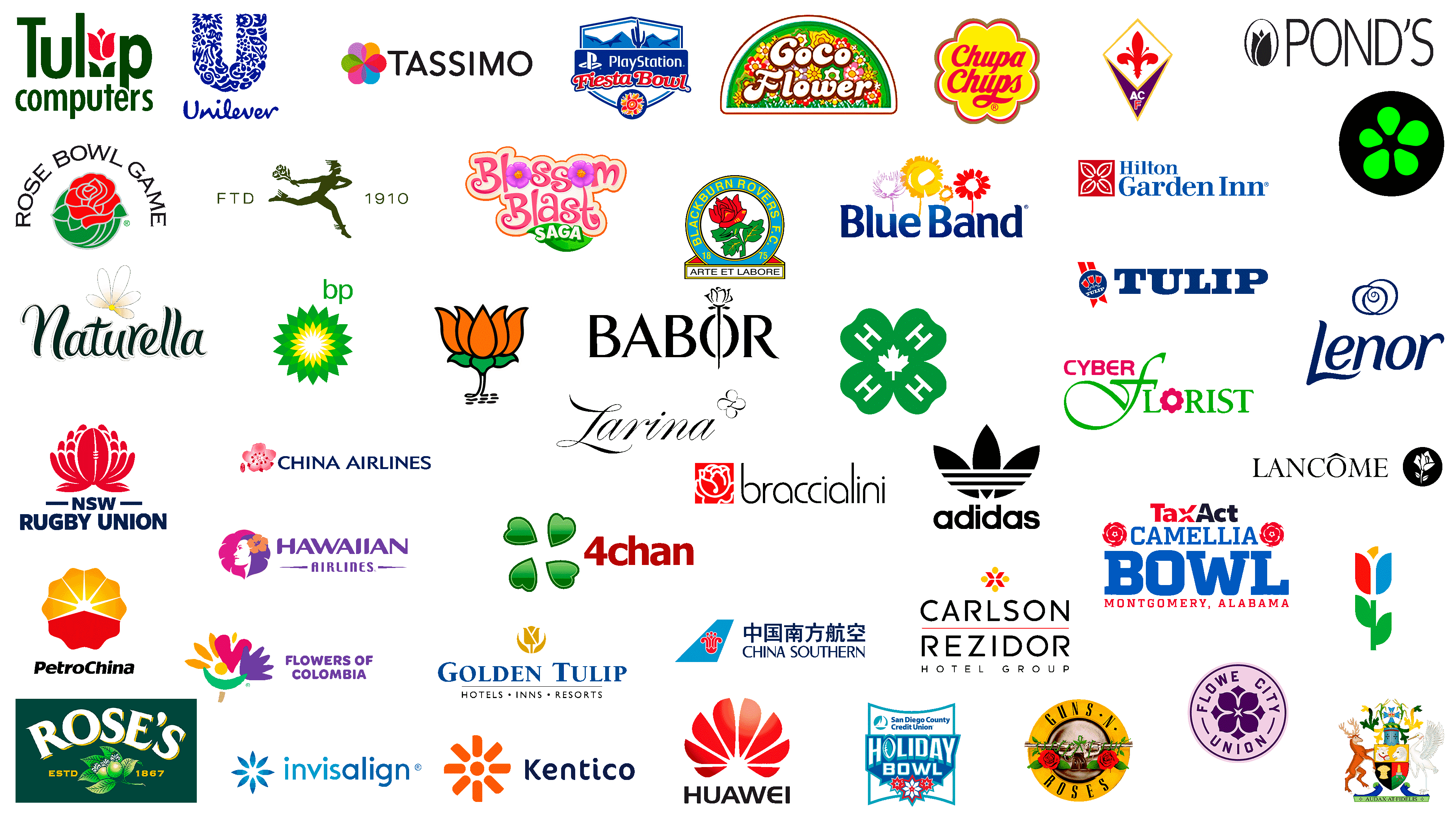 BP Flower Monogram Logo