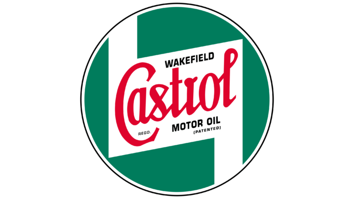 Wakefield Castrol Motor Oil Logo 1946