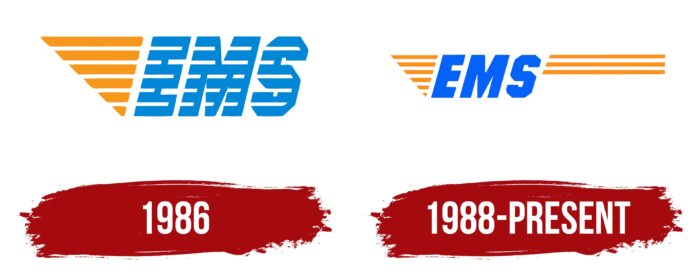 Express Mail Service (EMS) Logo History