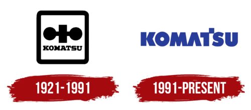 Komatsu Logo History