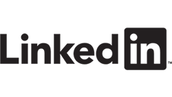 LinkedIn Black Logo PNG Vector