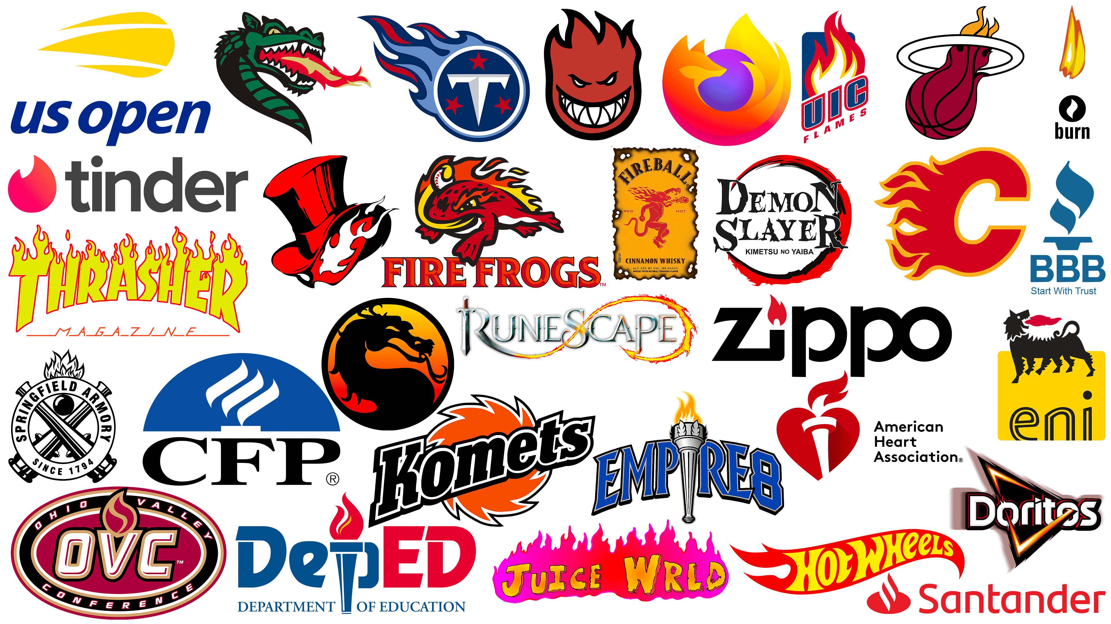 Most Famous Logos With a Flame