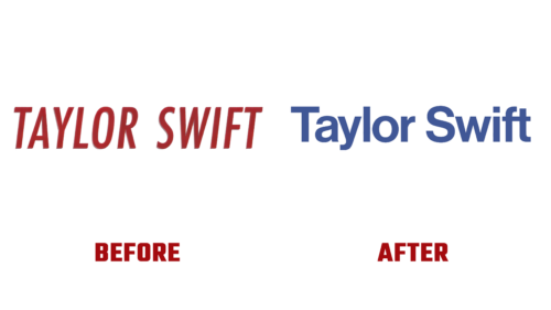 Taylor Swift Before and After Logo