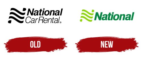 National Car Rental Logo History