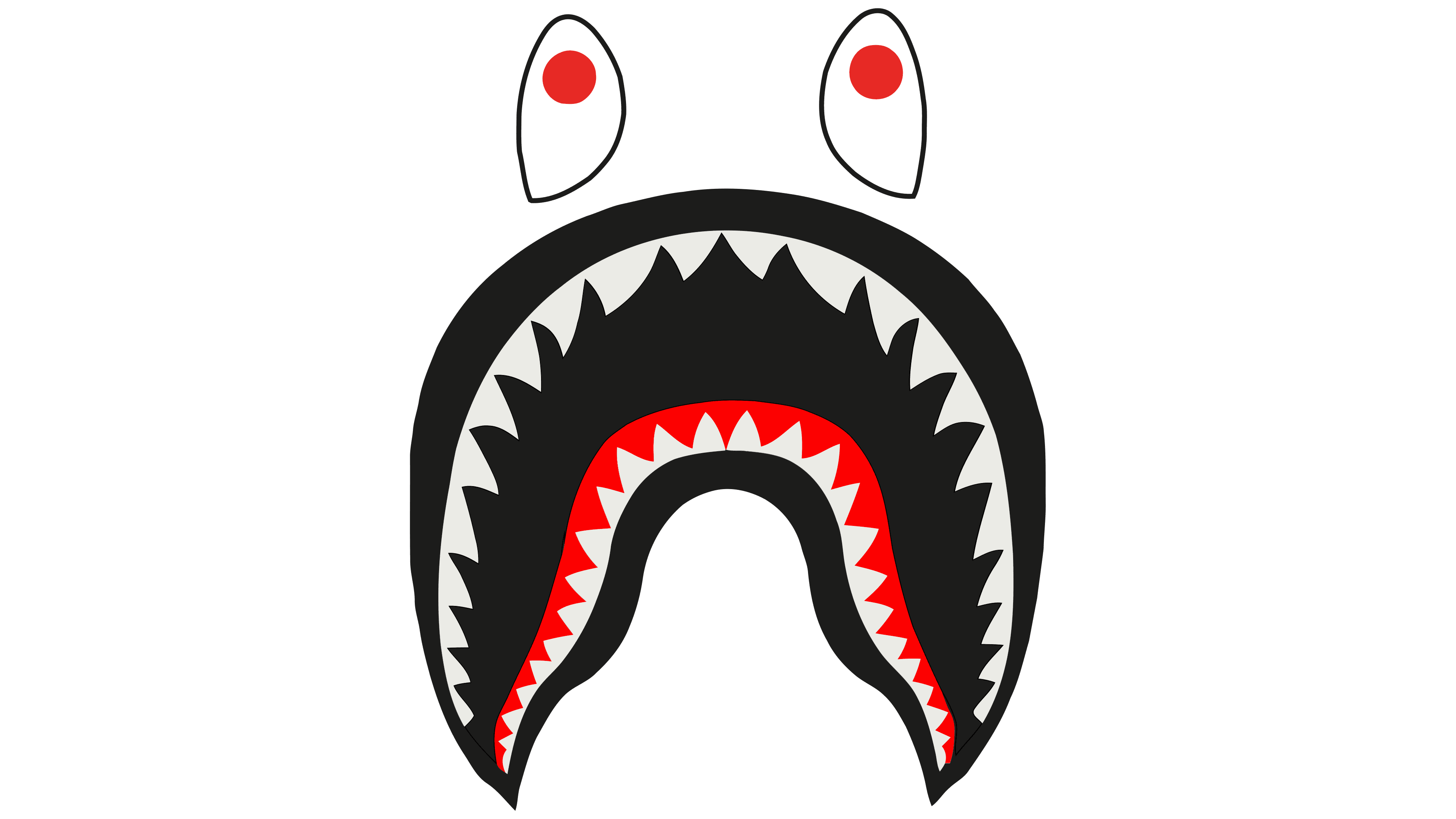 Bape Shark Logo PNG Image With Transparent Background TOPpng | vlr.eng.br