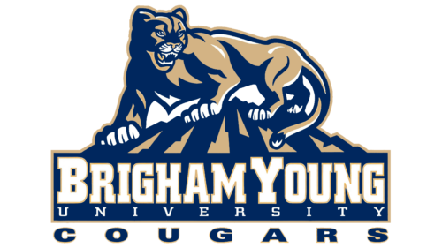 Brigham Young Cougars Logo 1999