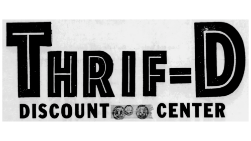 Thrif D Discount Center Logo 1963