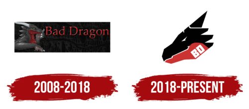 Bad Dragon Logo History