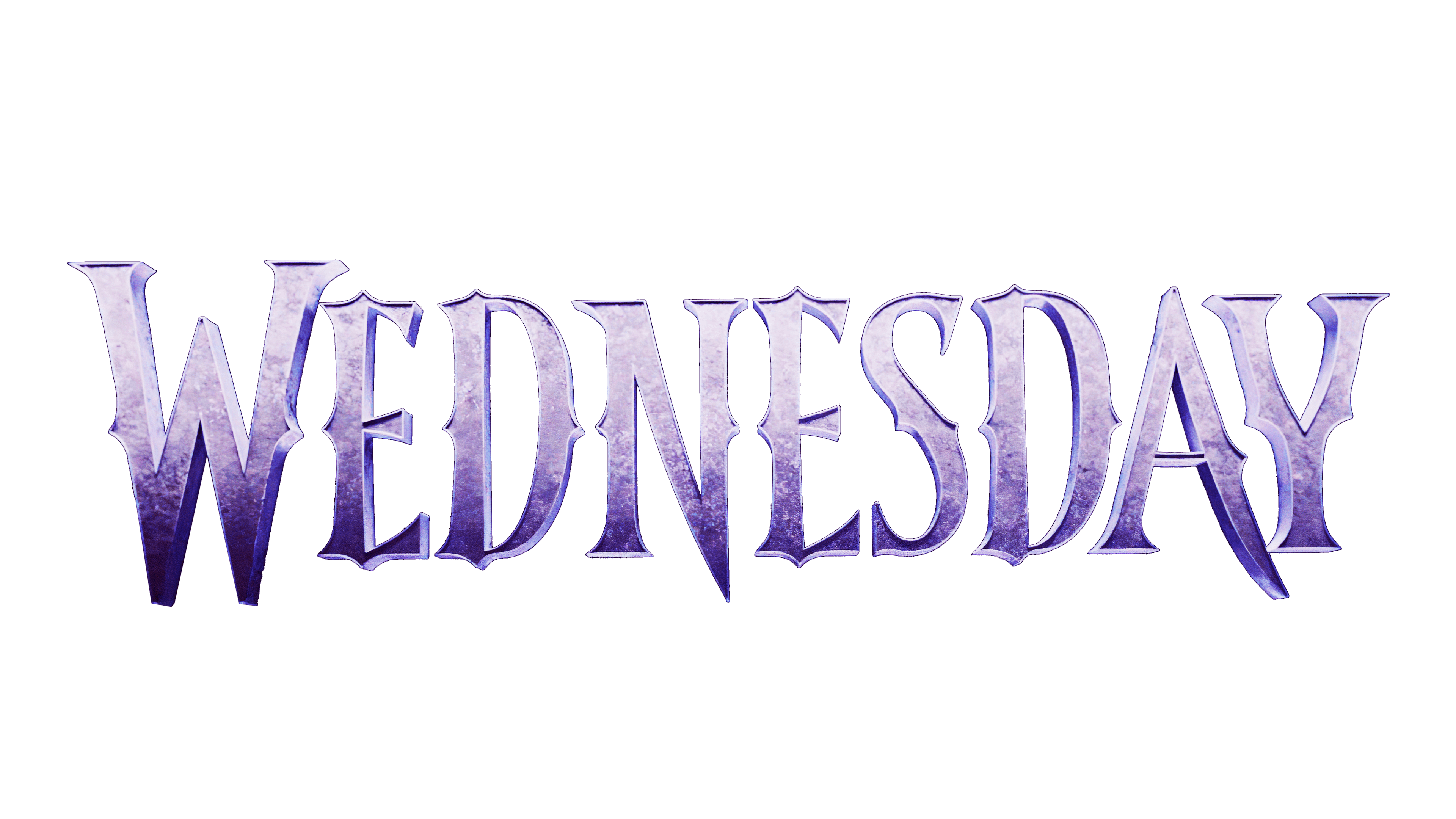 WEDNESDAY ADDAMS LOGO - NETFLIX